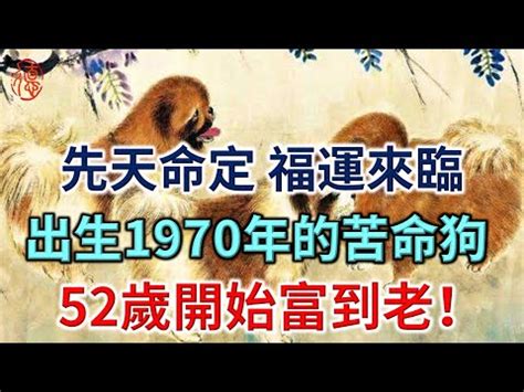 1970年 生肖|1970年是什麼生肖？70年生人命運如何？五行屬釵釧。